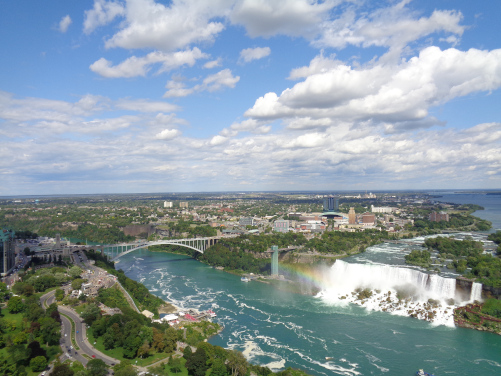 Les magnifiques chutes aéricaines