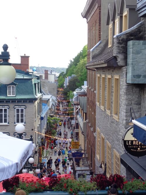 Ruelles du vieux Québec