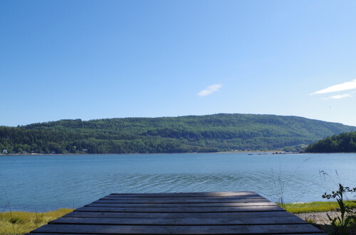 Ponton sur l'île aux amours