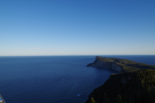 Pointe forillon au belvédère du mont-saint-alban