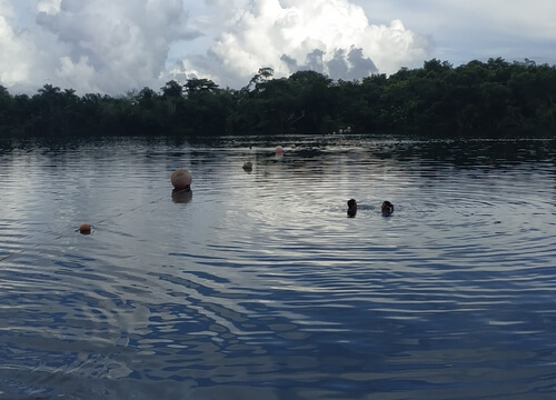 Cenote azul Bacalar