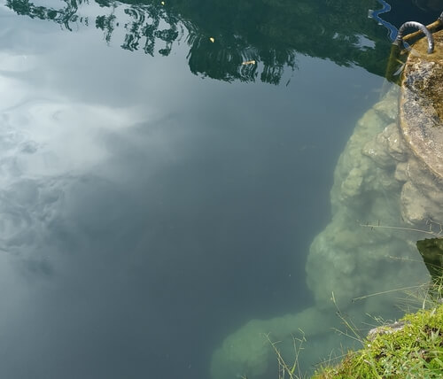 cenote azul et ses profondeurs