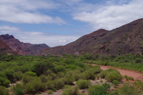 route retour vers Salta