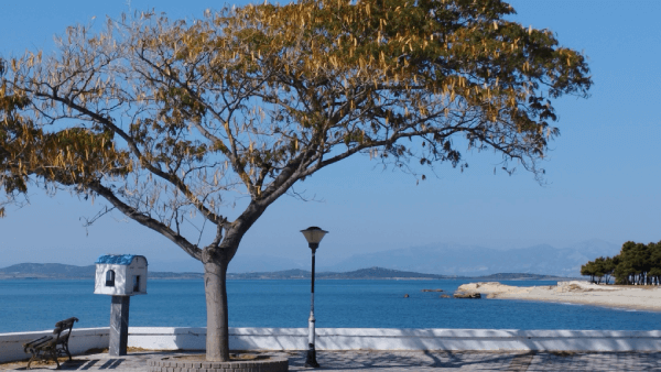 Petit village de Grèce